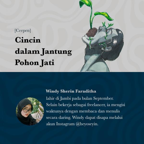 Cincin dalam Jantung Pohon Jati